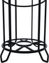 Minggoo Freestanding Bathroom Toilet Paper Holder Stand and Dispenser -Bathromm Storage Organization-Holds 4 Rolls -Metal Wire Black