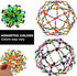 4E's Novelty Expandable Breathing Ball Toy Sphere for Kids & Adults, Expands from 5.6" to 12" - Kids Calming Fidget Toys, Yoga Relaxation Accessories