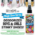 Shoe Deodorizer Spray | Shoe Spray Deodorizer Smell Eliminator Kids Feet & Sweat Foot Spray Extra Strong Strength Shoe Odor Eliminator Alternative to Powder or Balls Boots, Sports, Bowling & Sneakers