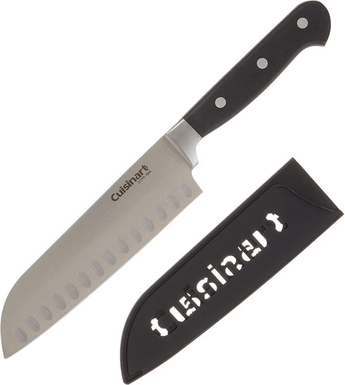 Cuisinart C77TR-7SAN Triple Rivet Collection 7" Santoku Knife, Black