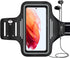 ykooe Phone Running Holder Armband for Samsung Galaxy S22 S21 S20 FE Plus Ultra S10 S9 A12 A13 A32 A52 A53 A03s Note 20 Google Universal Men Women Arm Bands Case with Card Holder for Jogging Walking