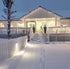 Romasaty C9 Christmas String Lights,Outdoor Weatherproof Lighting Incandescent Replacement String Lights with 25FT Warm White Clear Bulbs for Christmas Lights Commercial Grade-Green Wire