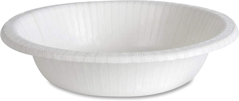 Dixie Basic 12-oz Paper Bowls Table Ware, Medium, White