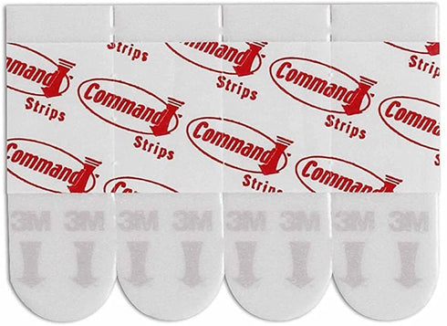 Command 669900230490 Poster Mega-Pack 136 Strips, White, Multi