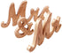 Mr & Mrs Sign for Wedding Table, Large Mr and Miss Wooden Letters, Party Decoration Head Table Wedding Wood Letter, Just Married Sign Anniversary Party Valentine's Day Decor,Rose Golden