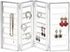 Earring Holder and Jewelry Organizer - Earring Organizer Holds up 140 Pairs of Earrings