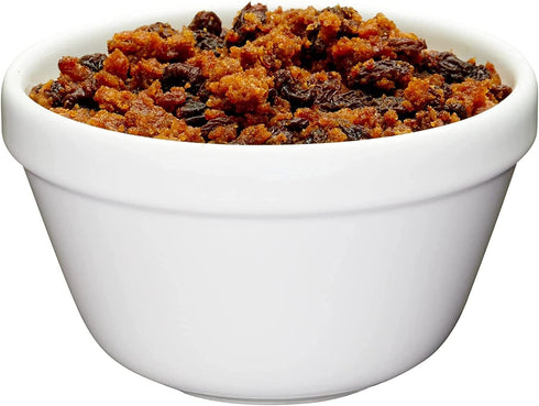 Muldale Traditional White Pudding Basin 0.65qt, Heat Proof Ceramic Mixing Bowl 0.6L Premium Ceramic Baking Bowl| Perfect for Steamed Pudding and Desserts, Made in Europe