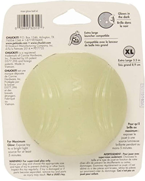 ChuckIt! Max Glow Ball, X-Large