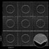 4pcs5mm Large Square Fuse Beads Pegboards Plastic Beads Boards with Ironing Paper, Beads Tweezers for Kids Craft Beads