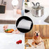 Rolin Roly 8PCS Plastic Placemats Clear Placemat Washable Non-Slip Heat Resistant Table Mats for Dining Translucent Kitchen Wipeable Pastry Mat