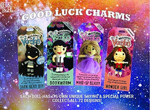 Watchover Voodoo - String Voodoo Doll Keychain – Novelty Voodoo Doll for Bag, Luggage or Car Mirror - Bestest Friend Voodoo Keychain, 5 inches