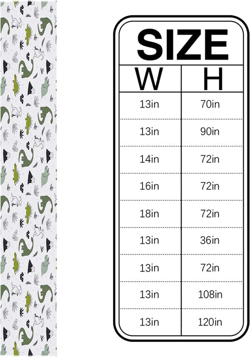 WARM TOUR Dinning Table Runners Cartoon Jurassic Age Drawing Dinosaur Table Cloth Setting Cute Wildlife Dino Animal Decorative Dresser Scarf for Kitchen Farmhouse Holiday Party Wedding
