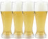 Plastic Pilsner Glasses, 16 oz Unbreakable Classic Beer Glasses, Clear Drinking Glass, BPA Free (Set of 4?