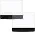 TOOZOON 2PCS Book Light LED Reading Light Night Light Book Family Study Light Eye Care Reading Lamp Portable Bookmark Light for Reading in Bed, Car (Black) Black2