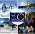 Mini Digital Camera for Photography with 2.8 Inch LCD 8X Digital Zoom, 20MP HD Digital Camera Rechargeable Point and Shoot Camera, Indoor Outdoor for Kids/Seniors/Learner(Blue)