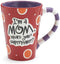 I'm A Mom, What's Your Super Power?" 12oz Coffee Mug Great Gift for Mother