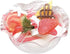 Qixivcom 50 Pack 4 Oz Flower Shaped Plastic Ice Cream Dessert Bowls Dessert Cup Disposable Sundae Bowl Parfait Snack Salad Bowls Tasting Sample Cup Appetizer Serving Bowl for Party Wedding Favor