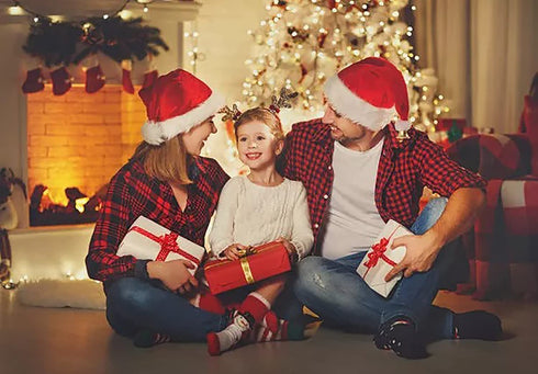 2 pcs Santa Hats Red Fluffy Christmas Santa Hat for Adults Men Women with Plush Brim and Comfort Liner for Plush Christmas Santa Hat Xmas Hat Holiday for Adults Unisex Santa Hat For Party Supplies