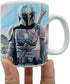 Star Wars The Child Holiday Baby Yoda Ceramic Mug with Hot Cocoa Mix Stocking Stuffer, 10 Ounce