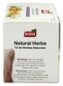 CubanFoodMarket Badia Natural Herb Tea. Total individual tea bags, 25 Count (Pack of 4)