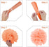 Halloween Party Decoration Kit, Orange Black Pumpkin Paper Garland Lantern Lamp Tissue Paper Pom Poms Flowers €œHappy Halloween Banner for Halloween Party Birthday Event Decorations