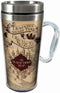 Spoontiques Harry Potter Solemnly Swear Insulated Travel Mug, Off-White