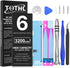 3200mAh Battery for iPhone 6 Replacement, (2022 New Version) Li-ion Batteria for A1549 A1586 A1589 with Full Set Repair Tool Kit Adhesive Instructions
