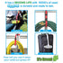 PBnJ Baby SippyPal Sippy Cup Holder Strap Leash Tether (Green Paisley 2-Pack)