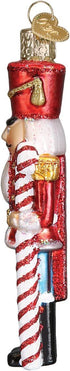 Old World Christmas Candy Glass Blown Ornaments for Christmas Tree Peppermint Nutcracker