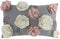 KINGROSE 3D Flower Throw Pillow Cover Handmade Pillowcase Decorative Cushion Cover Bed Sofa Couch Living Room 12 x 20 Inches Colorful