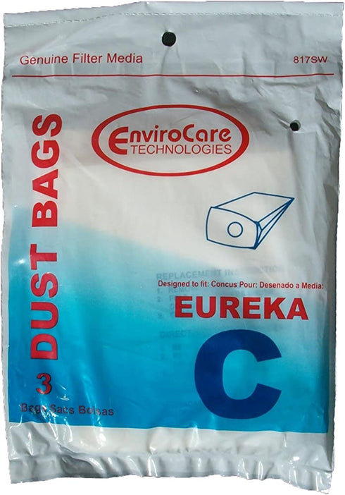 EnviroCare Replacement Micro Filtration Vacuum Cleaner Dust Bags made to fit Eureka Type C Mighty Mite Canisters 24 Pack