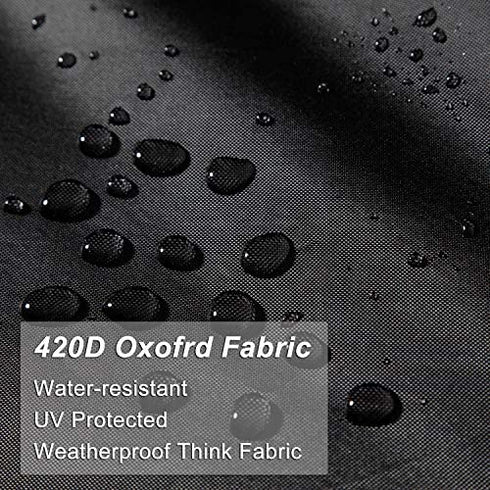 WOMACO Universal Rollaway Bed Cover, Folding Bed Storage Cover Bed Protector (Black, Twin / 38 Inch)