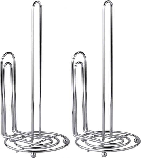 Greenco Chrome Paper Towel Holder (Pack of 2), 2-Pack
