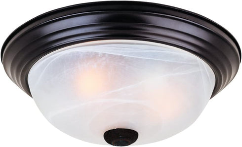 Designers Fountain 1257S-ORB-AL 11" Decorative Small Flushmount, Oil Rubbed Bronze