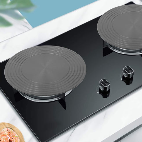 FYINTON Heat Diffuser For Gas Stovetop,Cookware Accessories,9.4inch Stove Diffuser for Pot Protection,Round Fast Defrosting Tray,Multifunctional Thawing Plate for Defrosting of Frozen Food