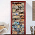 MISSSIXTY 3D Door Wall Mural Wallpaper Stickers Vinyl Removable Decals for Home Decoration 30.3" x 78.7" (Broken Bricks)