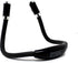 Bright Basics Book Light for Reading in Bed Neck Hug Battery Operated Reading Light with Hands-Free Flexible Silicone Arms Black