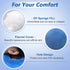 Ear Pillow Piercing Donut Side Pillow with A Hole-Ear Inflammation Pain Relief Ear Cushions for Sleeping