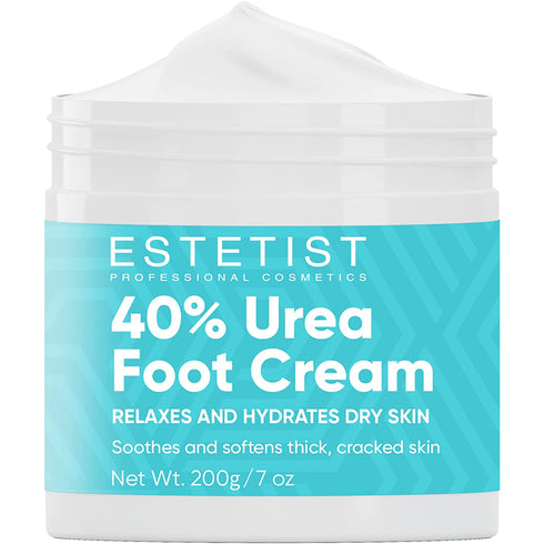 ESTETIST Urea Foot Cream 40%, Foot Lotion For Dry Cracked Feet, Moisturizer For Rough Heel, Foot Care Lotion with Vitamin E and Aloe Vera, Reduce Itching