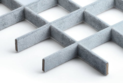 Oirlv 24 Grid Ice Velvet Jewelry Drawer Organizer Tray Stackable Jewelry Trays Removable Dividers for Rings Earring Storage Display