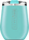 BrüMate Uncork'd XL MÜV - 100% Leak-Proof 14oz Insulated Wine Tumbler with Lid - Vacuum Insulated Stainless Steel Wine Glass - Perfect For Travel & Outdoors (Aqua)