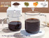 Aquach Glass Mugs 16 oz Set of 2, Large Clear Glass Cup with Handle for Hot/Cold Coffee Tea Beverage, Thicker Quality