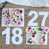 RAYNAG 0-8 Number Cake Stencils Flat Plastic Templates Cutting Number Mold 12 Inch Numerical Stencils for DIY Numbers Cakes/Cookies