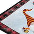 Christmas Gnomes Kitchen Rug Red Black Plaid Winter Snow Floor Comfort Mats Bath Rugs Entryway Welcome Non Slip Area Rug for Bedroom Living Room Doormats Home Decor 39" X 20"