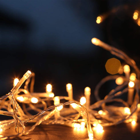 LED Solar Icicle String Lights,36Ft/11M 264 LEDs Waterproof Extendable Curtain Icicle Lights Plug in Fairy String Lights Christmas Lights for Bedroom Patio Yard Garden Wedding Party(Warm White?