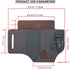 Multitool Sheath for Belt, Leather EDC Pocket Organizer for Men, Leatherman Sheath with Pen Holder, Key Fob, Flashlight Sheath, EDC Leather Pouch Brown€¦