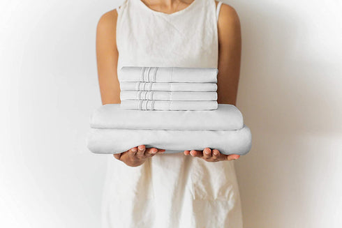 Extra Deep Pocket Sheets - 4 Piece Sheet Set - Twin XL Sheets Deep Pocket - Extra Deep Pocket XL Twin Sheets - Deep Fitted Sheet Set - Extra Deep Pocket Twin XL Size Sheets - Fits Extra Deep Mattress