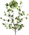 Artificial Plant 43.3 Inch Green Branches Leaf Shop Garden Office Home Decoration (2 pcs)