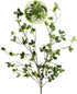 Artificial Plant 43.3 Inch Green Branches Leaf Shop Garden Office Home Decoration (2 pcs)