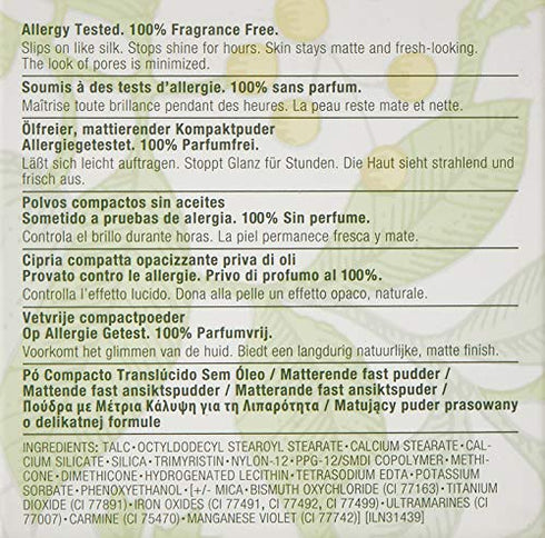 Clinique Stay-Matte Sheer Pressed Powder, No. 11 Stay Brandy (D), 0.27 Ounce